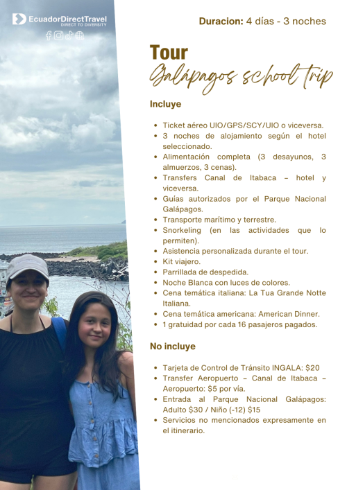 School Trip Galápagos