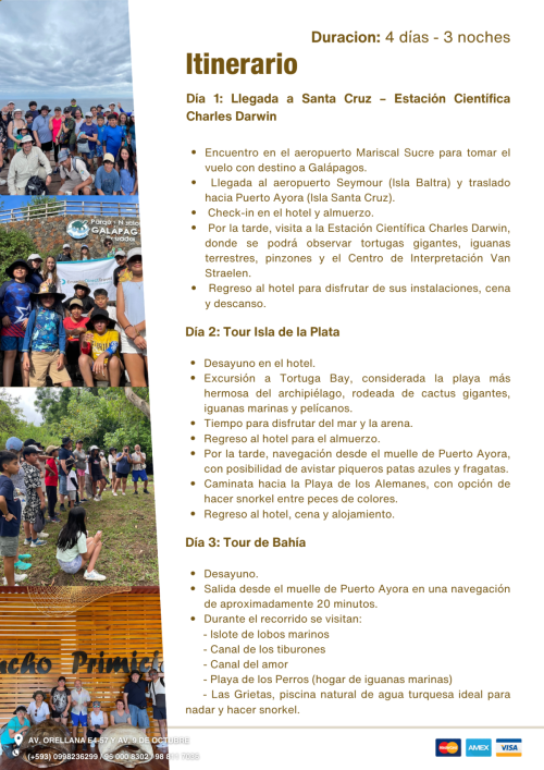 School Trip Galápagos