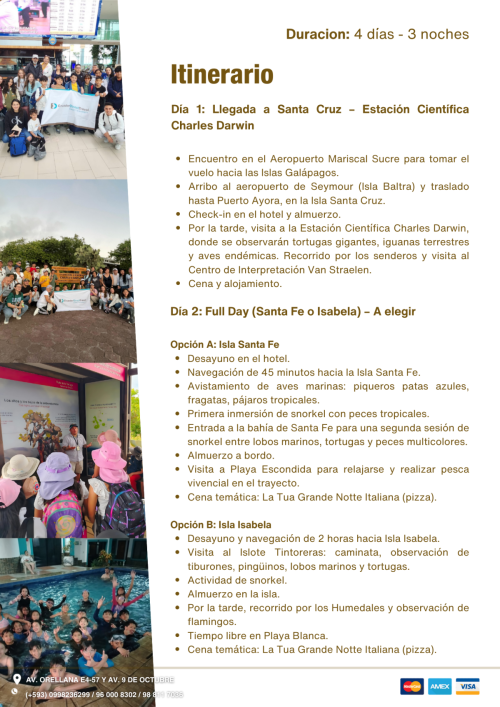 School Trip Galápagos